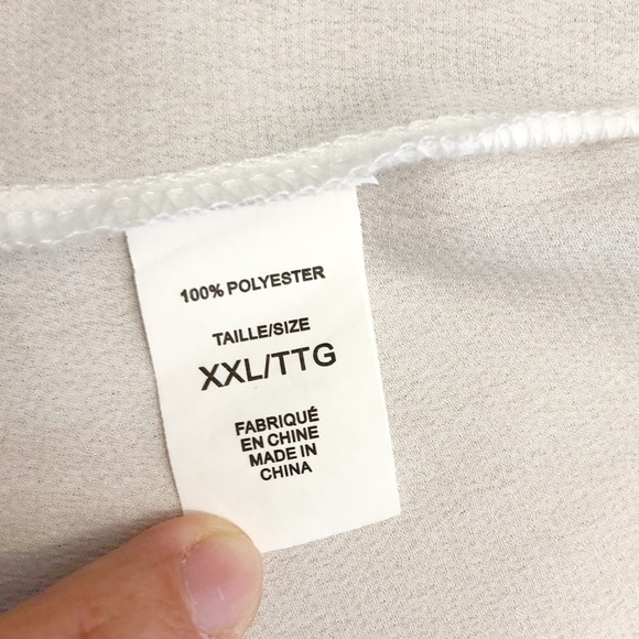 SUZY Vintage Minimalist silky White Oversized button down blouse shirt. XXL - Picture 8 of 14